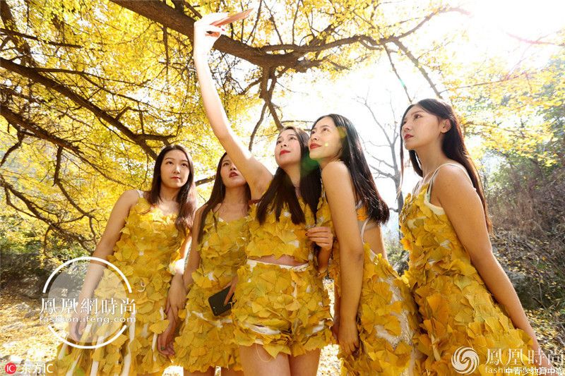 河南女大学生穿“原生态”短裙惹关注